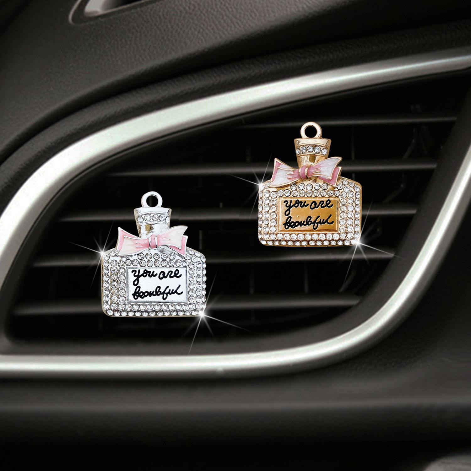 Car Accessories Juicy Couture - Diamond Bowknot Bottle Car Air Vent