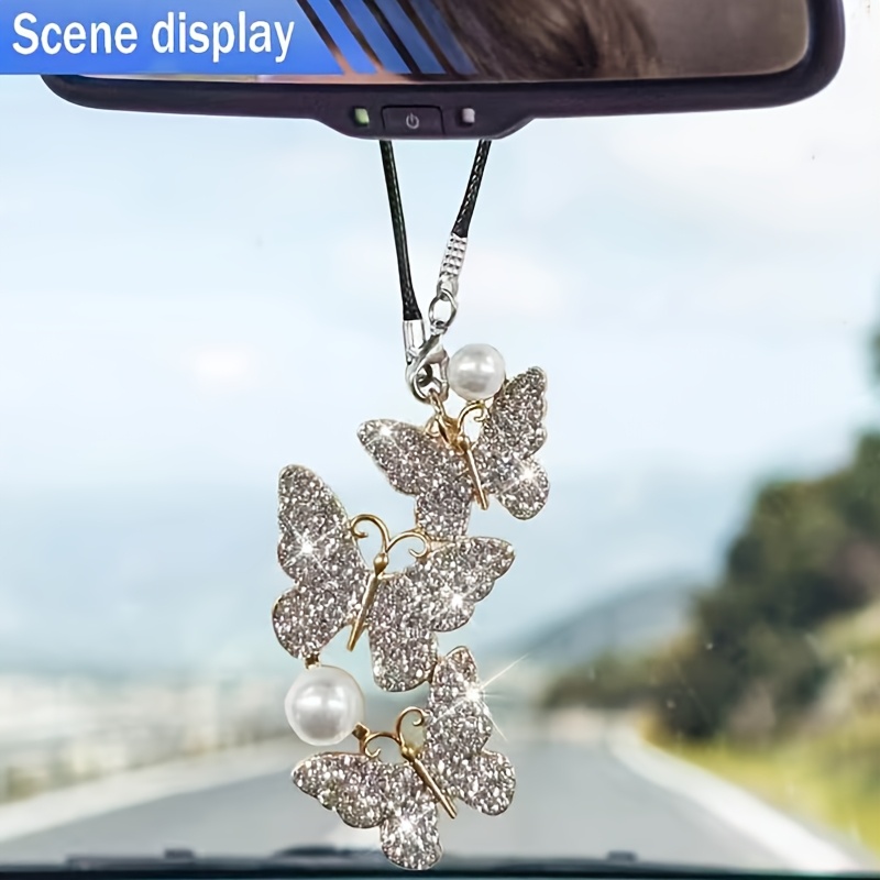 Car Accessories Juicy Couture - Butterfly Car Hanging Pendant Decoration Ornaments