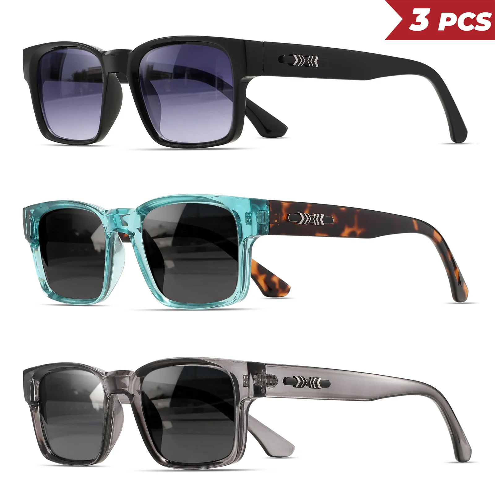 Car Accessories Papar - 1/3PCS Oversize frame One-piece Goggle Men