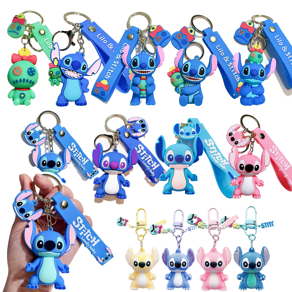 Car Accessories Unique - Hot Stitch Keychain Anime Stitch Figure