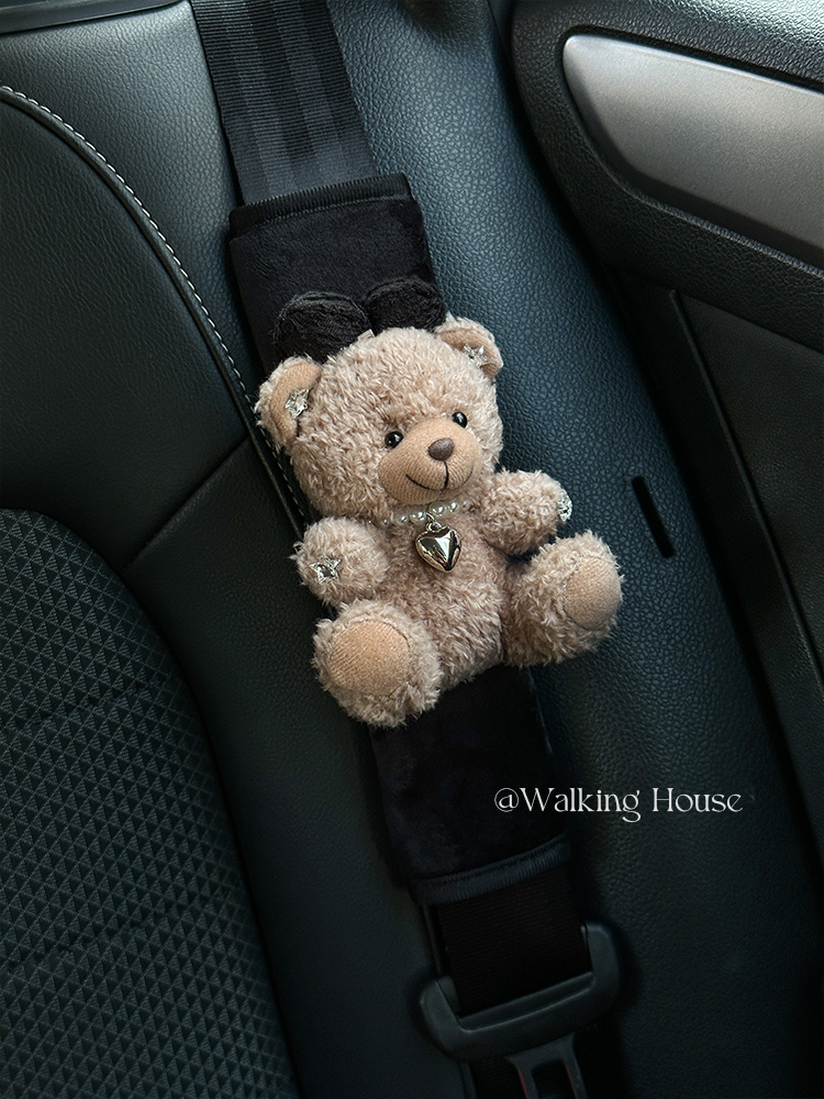 Cartoon Bear Car Seat Belt Cov – Car Accessories Juicy Couture recenzja i cena