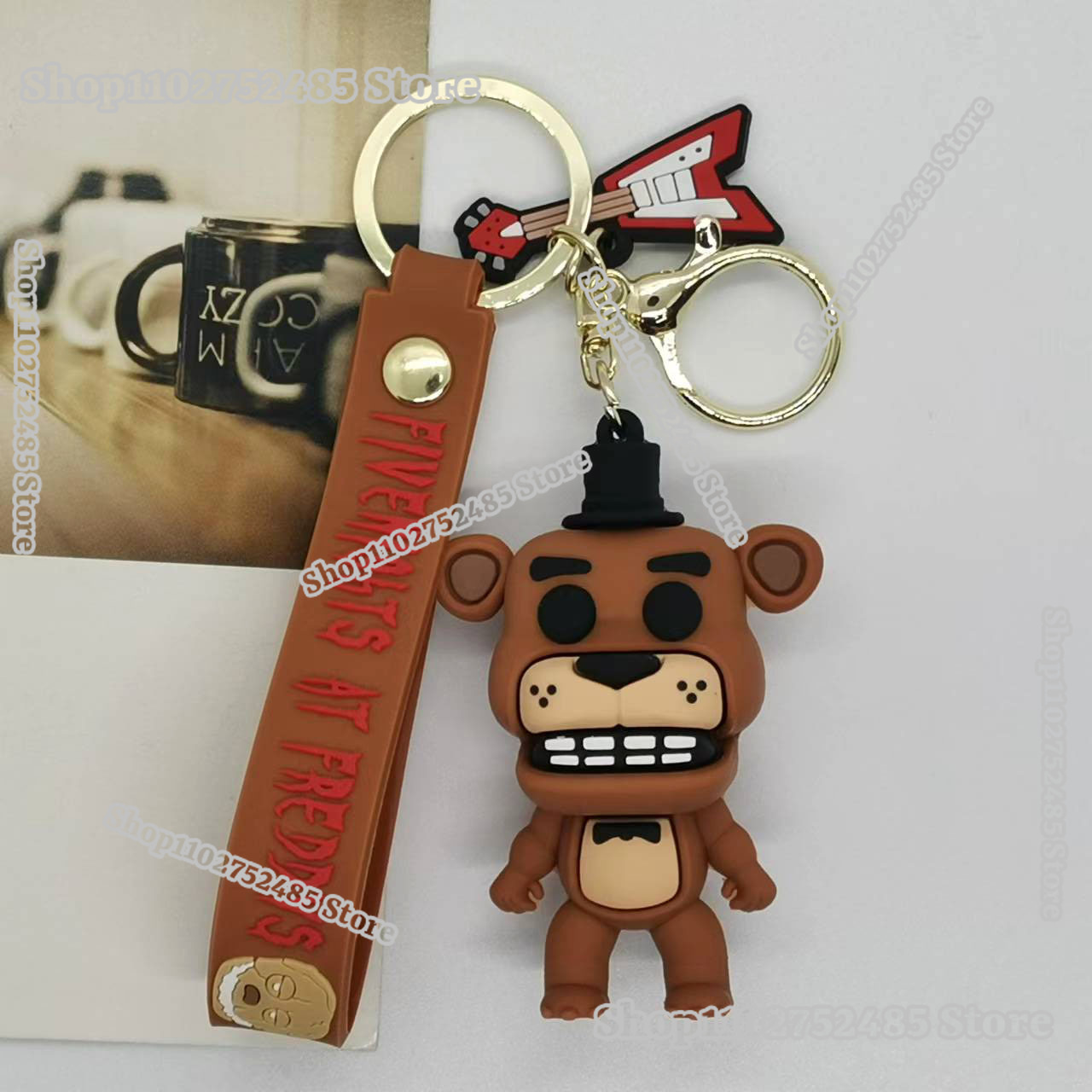 5pcs Cartoon Anime FNAF Figure – Car Accessories Papar recenzja i cena