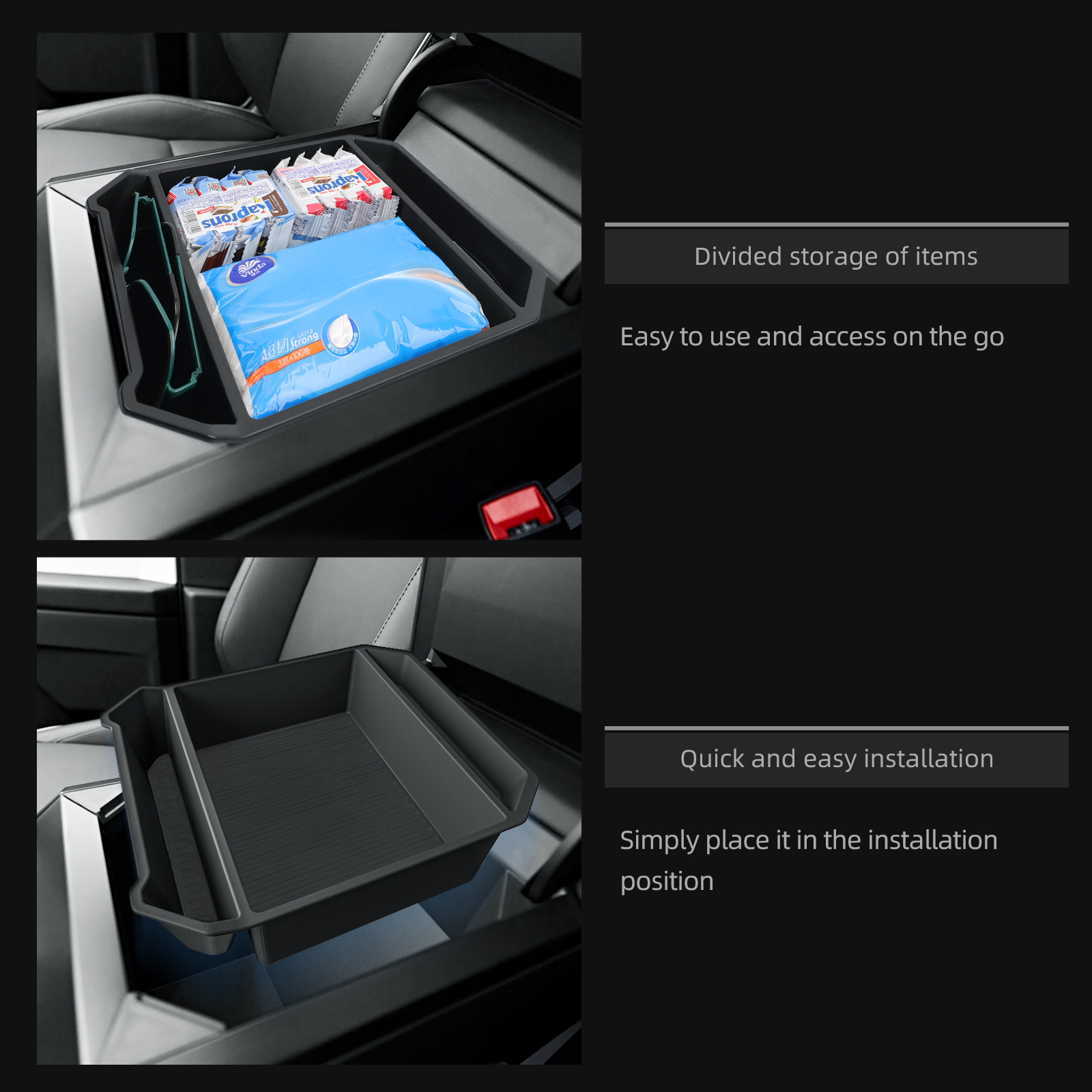 For Tesla Cybertruck Car Cente – Car Accessories Papar recenzja i cena