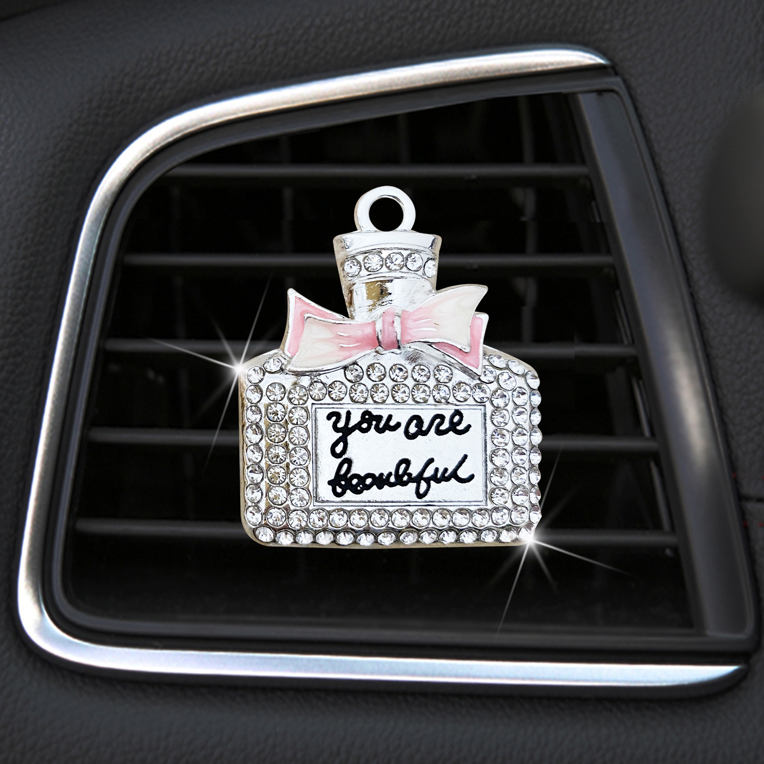 Diamond Bowknot Bottle Car Air – Car Accessories Juicy Couture recenzja i cena