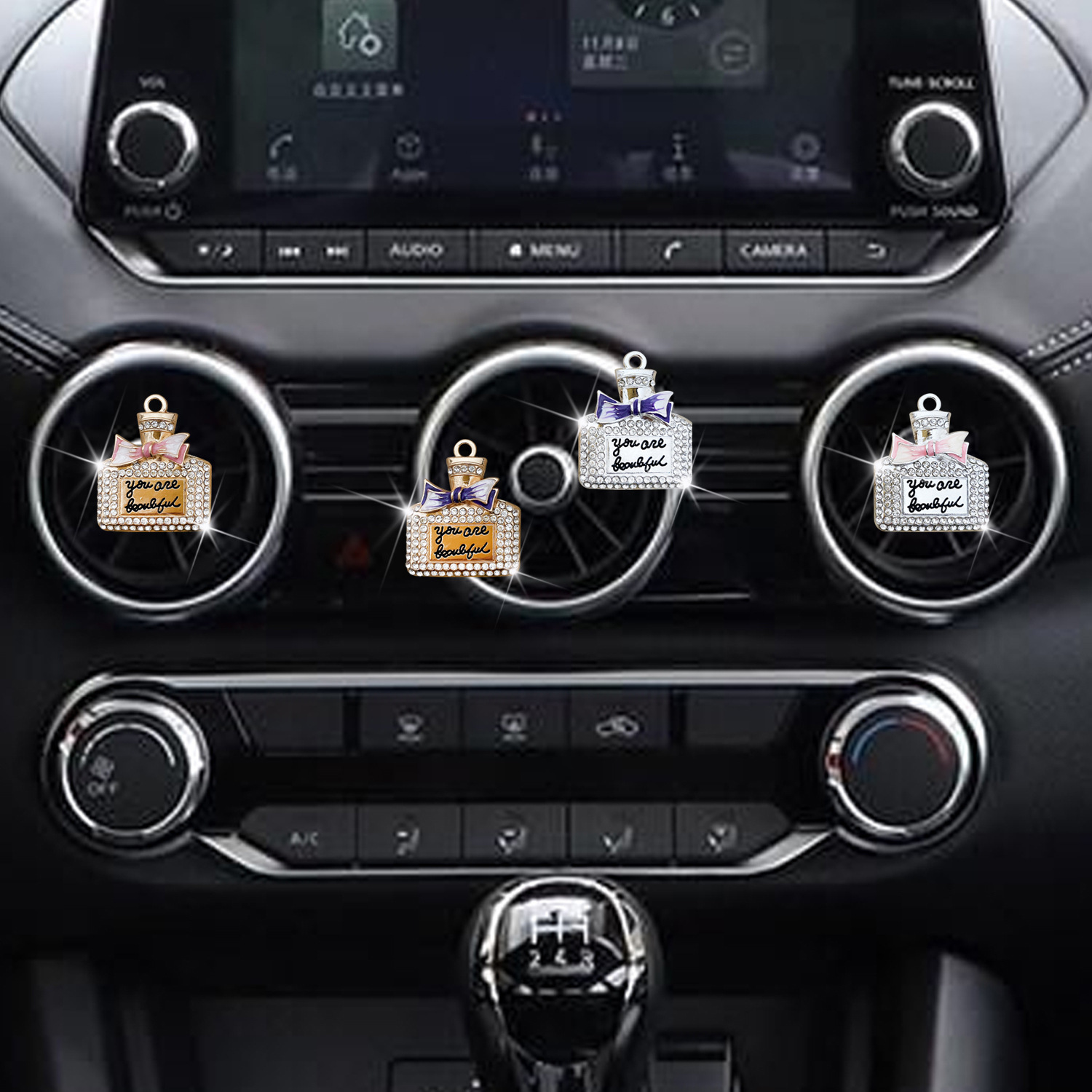 Diamond Bowknot Bottle Car Air – Car Accessories Juicy Couture recenzja i cena