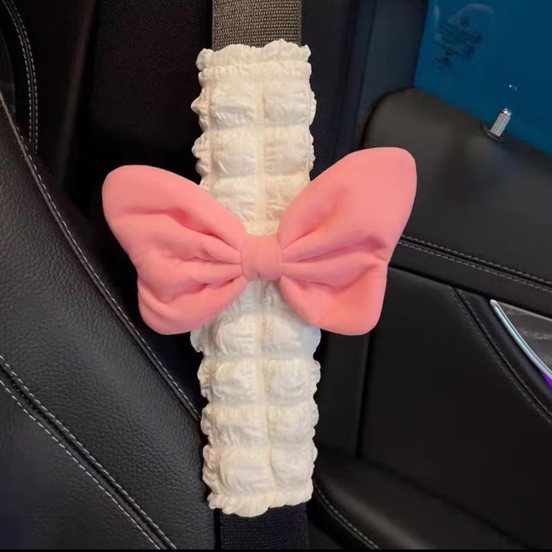 Cute Pink Bow Puff Plush Car S – Car Accessories Juicy Couture recenzja i cena