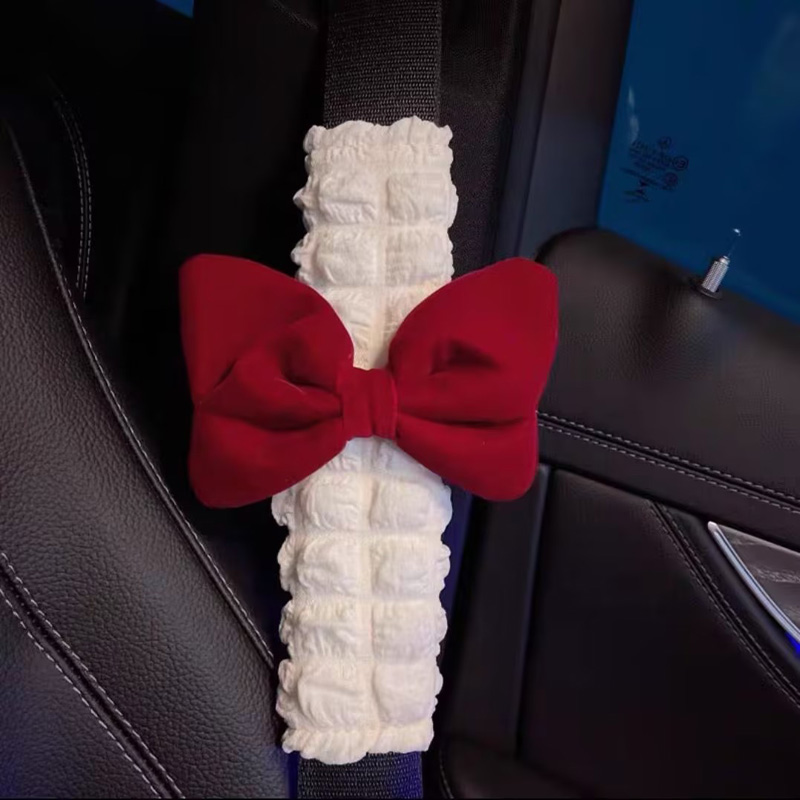 Cute Pink Bow Puff Plush Car S – Car Accessories Juicy Couture recenzja i cena