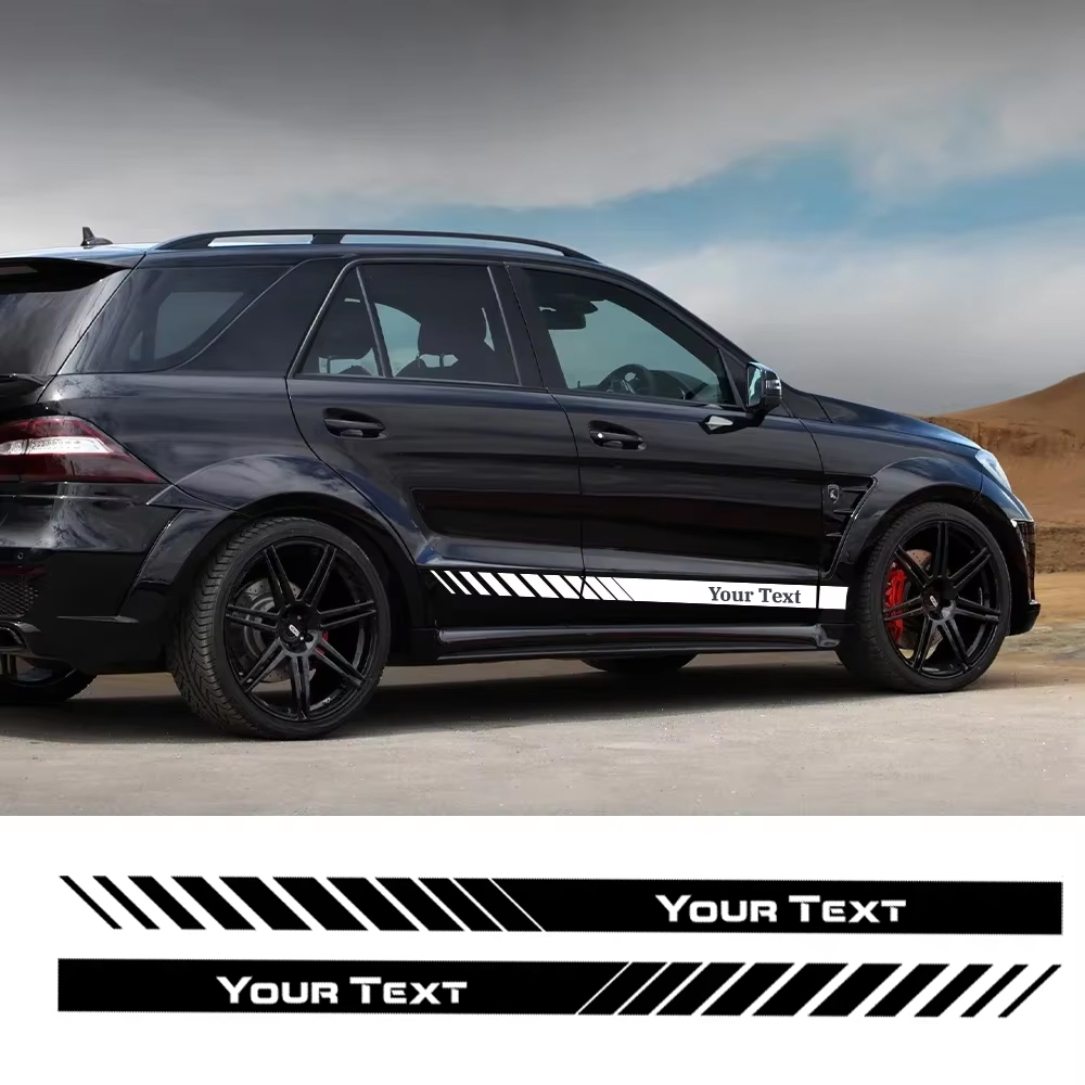 Custom Text Car Side Door Stri – Car Accessories Unique recenzja i cena