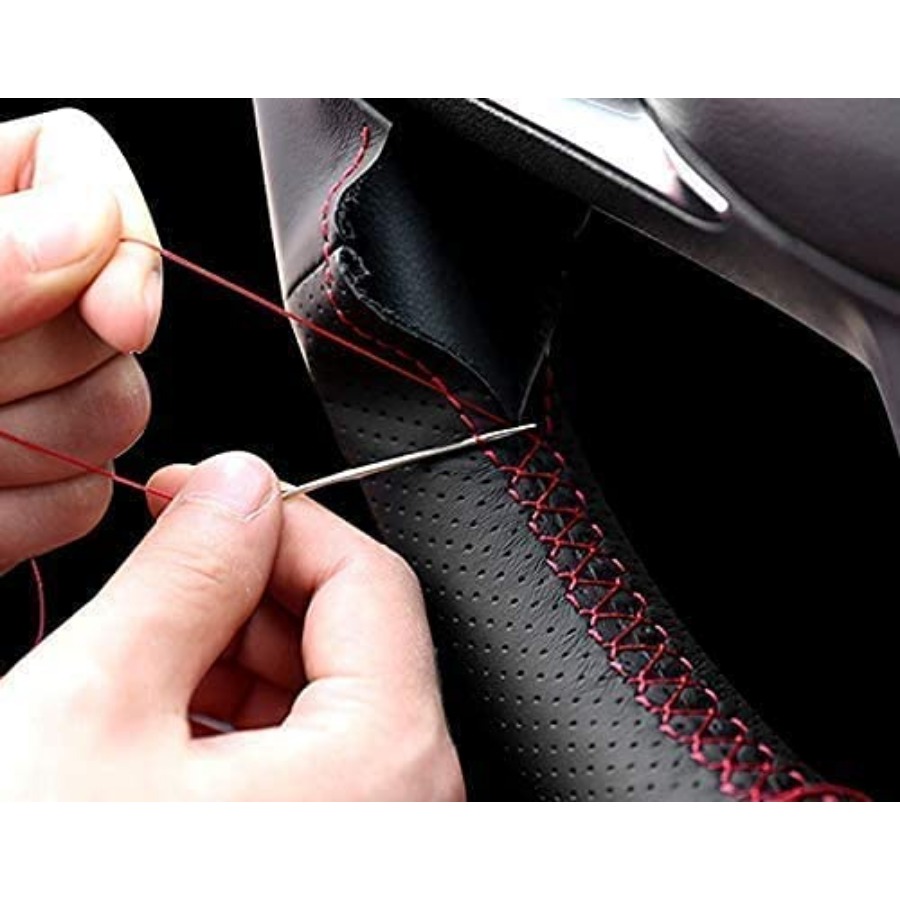 DIY Stitching Carbon Fiber Ste – Steering Wheel Cover recenzja i cena
