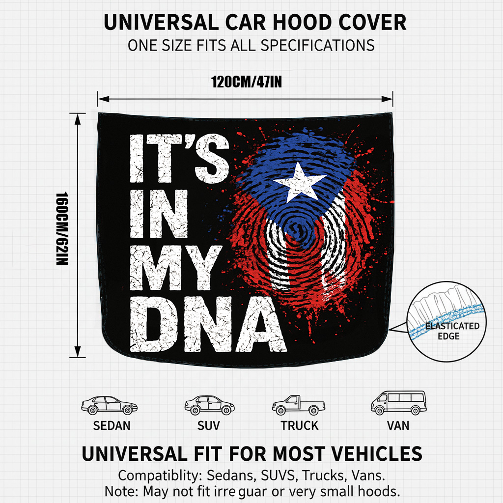 It'S In My DNA Puerto Rico Sty – Car Accessories Unique recenzja i cena
