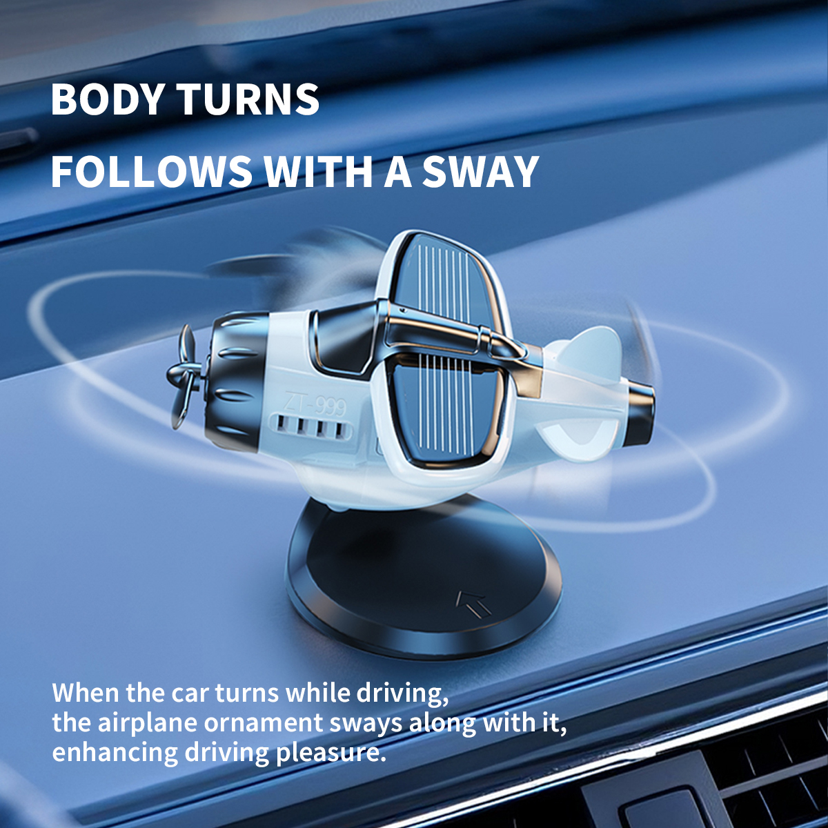 Motor Solar Airplane Ornaments – Car Accessories Papar recenzja i cena
