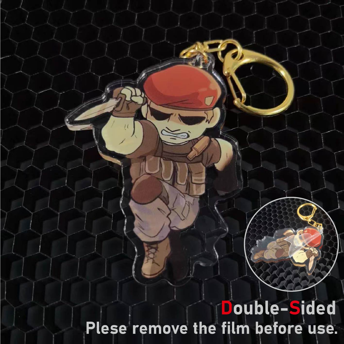 Resident Evil Keychain，Leon，Ad – Car Accessories Hanging recenzja i cena
