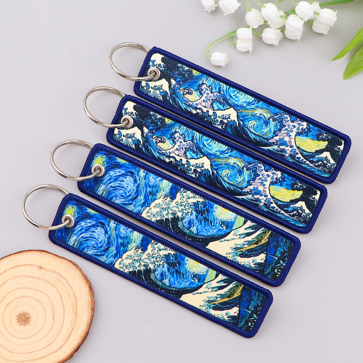 Van Gogh Embroidery Key Fobs K – Car Accessories Unique recenzja i cena
