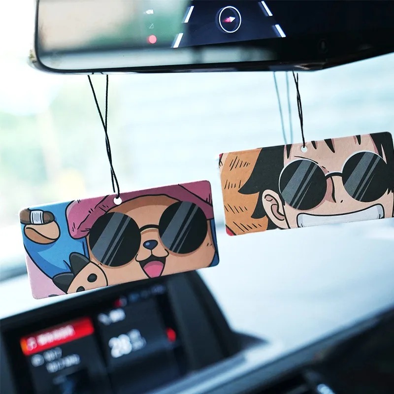 One Piece Luffy Car Pendant Fr – Car Accessories Unique recenzja i cena
