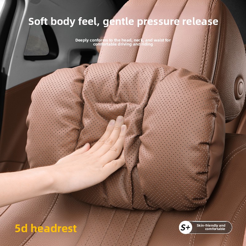 Car Headrest PU Leather Neck S – Car Accessories Nearby recenzja i cena
