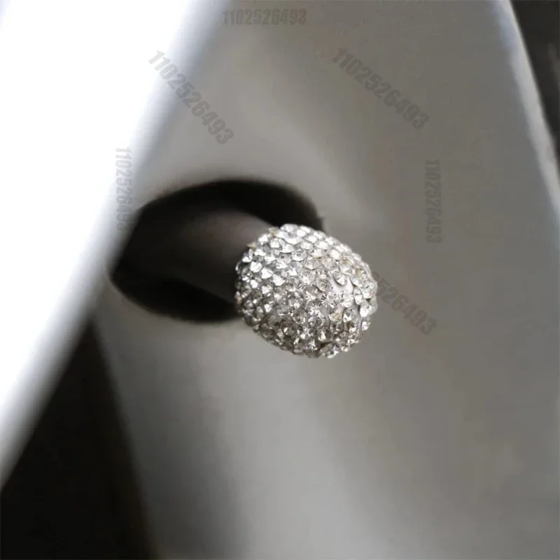 2/4PCS Diamond Car Tire Valve  – Steering Wheel Cover recenzja i cena