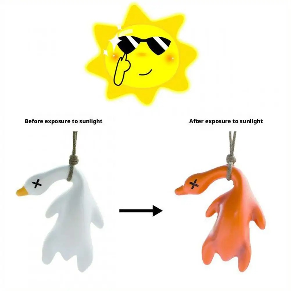 Color Change Duck Car Ornament – Car Accessories Unique recenzja i cena