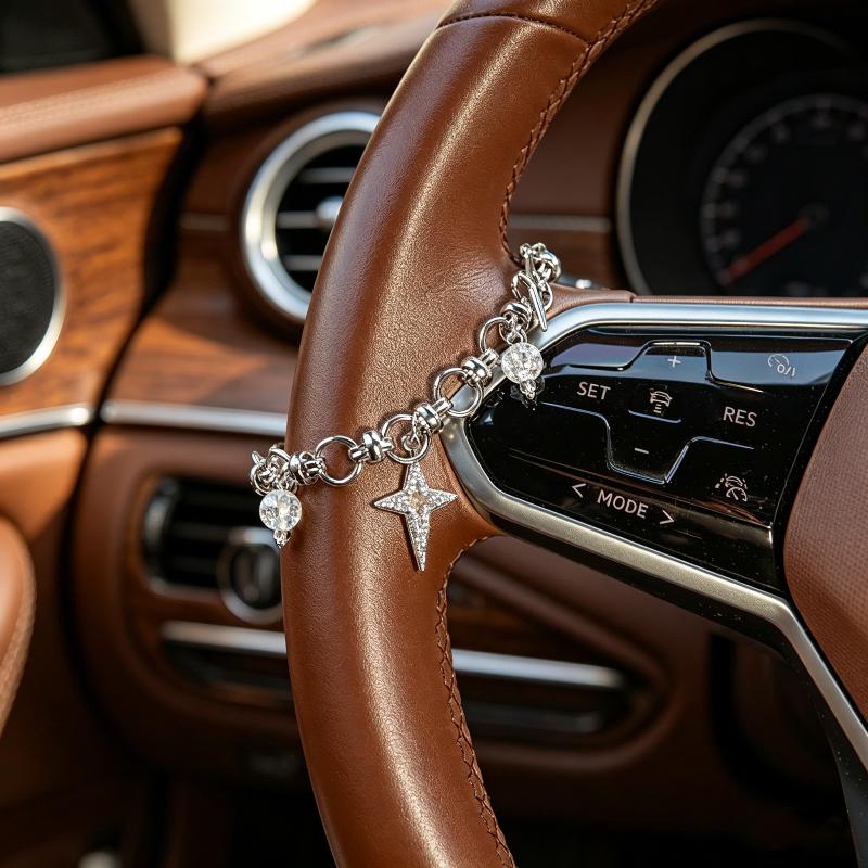 Steering Wheel Rosary Ornament – Car Accessories Unique recenzja i cena