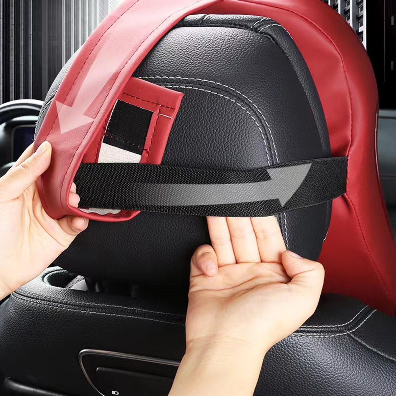 3D Nappa Leather Memory Foam H – Car Accessories Nearby recenzja i cena