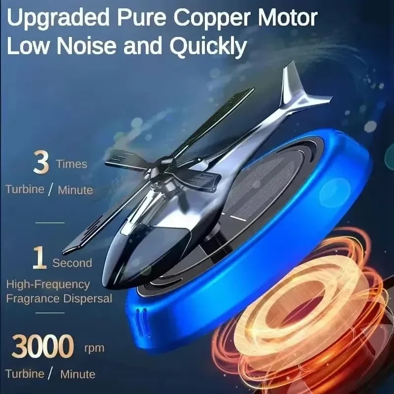 Solar Powered Helicopter Car A – Car Accessories Unique recenzja i cena
