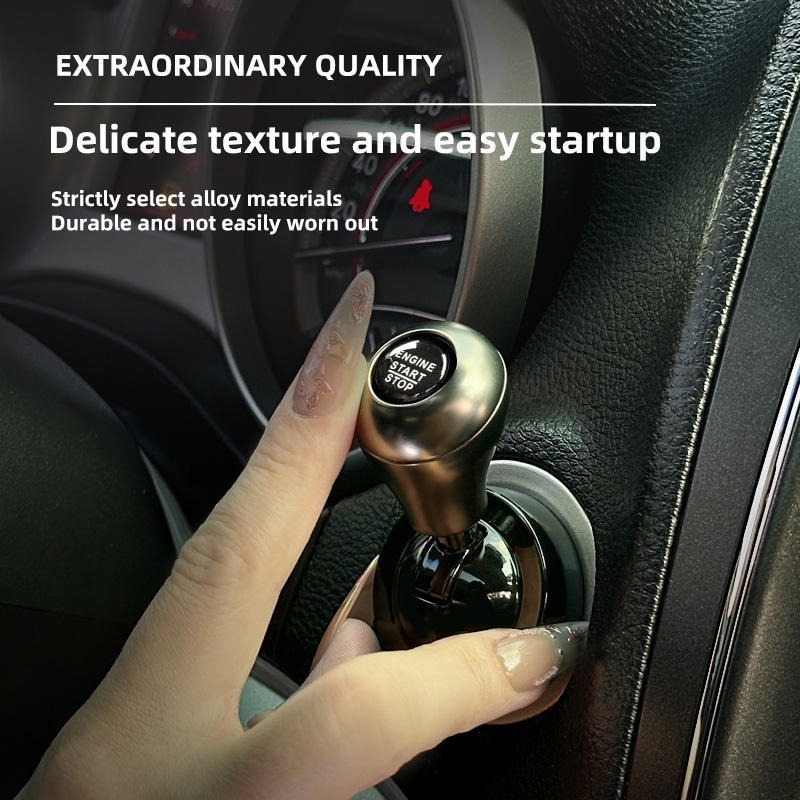 Car One-Touch Start Button wit – Car Accessories Papar recenzja i cena